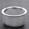 Colador de Fregadero de Acero Inoxidable para Fregadero de Cocina, Malla de Desagüe, Malla Universal para Residuos de Cocina