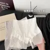 Pantalones de Seguridad Leggings de Seda Helada de Alta Elasticidad Anti-Exposición Control de Abdomen Levanta Glúteos Sin Costuras de Cintura Alta Antibacterianos 10A para Mujer Venta al por Mayor