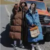Nuevo Diseño Floral Retro Sensación Chaqueta de Algodón Abrigo Mujer Invierno Holgado Cálido Abrigo Pan Ropa de Algodón