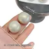 Brincos Elegantes e de Alto Padrão em Pérola com Formato de Coque, Versáteis e Modernos Brincos de Luxo Leve