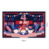 Amazon Tela de Fondo del Día de la Independencia Americana Decoración Festiva Tela Colgante para Fiesta Foto Carnaval Banderas Transfronterizas Suministros Personalizado