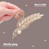 Pinza de Pelo de Clip de Tiburón de Diamantes Completos de Alta Gama para Primavera y Verano de Mujer Pinza Grande Pinza para el Pelo Elegante Tocado