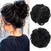 Comercio Exterior Europeo y Americano Amazon Peluca para Mujer Moño Pinza para el Cabello Goma para el Cabello Moño Perezoso para el Cabello Accesorio para el Cabello Fabricante Cabello Rizado Listo para Usar