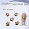 Nuevo Producto Estrella Hello Kitty Joyería de Aleación para Uñas Linda Kt Decoraciones de Uñas Estrella Japonesas y Coreanas