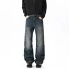 Nueva Moda Masculina Otoño/Invierno 2026: Pantalones de Mezclilla de Alta Calidad, Rentables, Corte A Delgado en Tallas Grandes