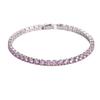 Pulseira de zircônia microincrustada hip-hop 4.0 para homens e mulheres europeus e americanos transfronteiriços atacado pulseira tennis de diamante mais vendida na Amazon