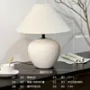 Lâmpada de Mesa de Cerâmica Artesanal Estilo Wabi-Sabi B&B Estilo Japonês Designer Sala de Estar Quarto Mesinha de Cabeceira Ornamentos Decorativos Lâmpadas