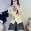 Camisa JK Xiaolan Zhong Feminina Manga Curta Verão Estilo Japonês Original Estilo Preppy Camisa Branca Uniforme JK Roupa Uniforme de Classe