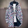 2024 Europeo y Americano Transfronterizo Nuevo Impresión 3D Personalizada Otoño e Invierno Moda Cálida Chaqueta de Pareja con Capucha Chaqueta de Algodón para Hombre