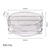 Rejilla Grill para Freidora de Aire Multicapa Engrosada Desmontable Estante Utensilios Domésticos de Cocina Estante de Almacenamiento de Acero Inoxidable Fabricante Venta al por Mayor