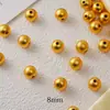 24K Conserva Cor Espaçador Artesanal DIY Colar Pulseira Pulseira Espaçador Contas Espaçadoras Material Acessórios Espaçador de Contas
