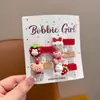 Pinza para el Cabello de Tela Todo Incluido para Bebé, Pinza para el Cabello de Flor Linda, No Daña el Cabello, Pinza para Cabello Fino, Pinza para el Cabello, Personalización de Accesorios para la Cabeza
