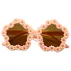 2026 Nueva Moda Estilo Coreano Gafas de Sol para Niños Estrella de Cinco Puntas Margarita Gafas de Bebé Dulces Gafas de Sol de Dibujos Animados