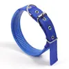 Suministros para Mascotas al por Mayor Collar para Mascotas Material de Nylon Banda para el Cuello Esponja de Espuma Collar para Perro Correa para Perro Zinc E18