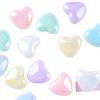 Cadena para teléfono móvil hecha a mano con cuentas, color sólido, colorido, UV, amor, gran agujero, estrella de cinco puntas, material de cuentas, corazón de melocotón, accesorios de joyería