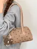 Bolso de hombro de moda estilo coreano con lunares Shuai Mijia 2026 otoño nuevo de gran capacidad para el trabajo bolso Boston exquisito