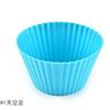Silicone Mafin Cup Round 9cm Cake Cup 6 Color diy Handmade Baking Biscuits Egg Tart Mould Cross-border Hot Sale