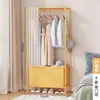 Armario Combinado Sencillo de Pie con Estantes Mínimalistas de Hierro, Plegable para Apartamentos de Alquiler y Residencias Estudiantiles, Almacenamiento Interior, Almacenamiento de Ropa a Prueba de Polvo