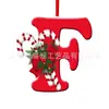 Adornos Nuevos Creativos de Letras Inglesas Transfronterizos Acrílico Plano Decoración para Árbol de Navidad Fiesta en Casa Regalo