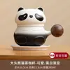 Taza de Té de Cerámica de Panda Taza para Oficina en Casa con Tapa Filtro Taza Linda para Separación de Té para Mujeres