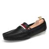Mocasines de Primavera y Verano para Hombre, Zapatos Casuales de Cuero de Moda Estilo Británico, Zapatos para Conducir, Mocasines sin Cordones tipo "Lazy", Populares en Redes Sociales