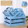 Caja de Madera Retro, Caja con Marco de Madera, Caja de Madera (Crate), Almacenamiento y Exhibición, Exhibidor para Supermercado, Cesta de Madera, Caja de Madera Decorativa, Rectangular