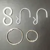Gancho de Hierro Metálico Gancho de Plástico en Forma de S Caja de Múltiples Colgantes Accesorios Gancho de Acero Inoxidable Gancho de Estante
