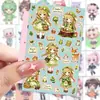 Adesivos Personalizados de Desenho Animado Anime, Imagens de Personagens Fofos, Etiquetas Autoadesivas, Adesivos de Desenho Animado Culturais e Criativos Decorativos DIY