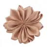 4CM Poliéster 16 Ángulos Multángulo Flor Pinza para el Cabello Pinza Diadema Diadema Tocado Accesorios para el Cabello Accesorios de Tocado de Flor