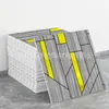 Adesivos de Cozinha à Prova de Óleo Estilo Azulejo, Adesivos de Parede Mármore, Papel de Parede Autoadesivo à Prova d'Água e de Umidade, Rotulagem e Envio Transfronteiriço