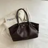 Bolso de Mano Nuevo con Textura Tejida para Mujer Estilo Coreano Versátil Gran Capacidad para Viajes Diarios Bolso de Hombro Único Bolso de Mano Retro a la Moda