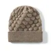 Gorro de Cachemir Puro, Producto de Lujo Ligero de Gama Alta, Moderno y Cálido para Otoño e Invierno, Gorro Simple tipo Headwrap, Gorro de Lana a Prueba de Frío y Cálido