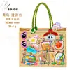 Ímãs de geladeira Qingdao adesivos decorativos magnéticos de madeira Shandong lembranças turísticas pontos turísticos wengchuang ímãs de geladeira atacado