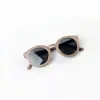 Gafas de Sol Redondas Pequeñas de Silicona Estilo Coreano para Bebé Gafas Anti-UV UV400 Moda para Bebé Gafas de Sol Polarizadas