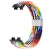 Correa de reloj tejida de nailon adecuada para pulseras Huawei de 8ª y 9ª generación Hebilla de metal Correa de lazo tejido de nailon