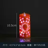 Linterna de Calabaza de Halloween Nuevo Candelabro Decorativo Lámpara de Viento Lámpara de Vela Electrónica LED Adorno de Lámpara de Aceite Creativa Luz Nocturna