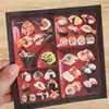 Libro de pegatinas de papel recubierto Xinmo, envío directo de una pieza, materiales creativos de estilo japonés infantil para journaling, decoración diaria y collage