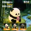 Luz Noturna de Silicone Panda Transfronteiriça Brinquedo Criativo Infantil Luz Suave Protetora dos Olhos Lâmpada de Cabeceira para Quarto Lâmpada Colorida com Toque