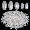 Venta al por mayor de fábrica perforado de alta calidad mate ABS imitación perla molienda al agua cuenta joyería cuenta suelta accesorios 6 mm-16 mm