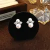 Pendientes de Borla de Zirconia y Perla Estilo Francés para Mujer, Exquisitos y Lujosos, Pendientes de Gama Alta y Elegantes, Diseño de Nicho, Accesorios Únicos para Orejas