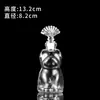 Botella de Vidrio con Tapón de Corcho Transparente Botella de los Deseos Creativa Botella Cielo Estrellado Arcoíris Botella de la Suerte de Deriva Botella para Bebidas Lista para la Venta