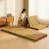 Esterilla de Tatami para Dormir en el Suelo, Cama Plegable, Esterilla para la Siesta, Esencial para la Sala de Estar, Colchón de Fibra de Coco, Esterilla para Dormir en el Suelo