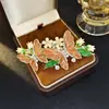 Super Fada Flor Borboleta Grampo de Cabelo Retrô Antigo Elegante Laço Pressão Traseira Presilha de Mola Dinastia Han Cheongsam Grampo de Cabelo Enfeite de Cabeça
