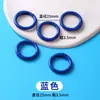 Anillo Abierto de Cierre de Primavera Pintado de Colores Accesorios para Joyería DIY Llavero Cadena para Teléfono Colgador de Bolso Anillo de Resorte