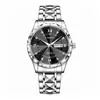 Venta Caliente Transfronteriza Suministro Directo de Fábrica de Relojes de Lujo para Hombre Acero Genuino Correa de Acero Relojes No Mecánicos Hombres Lujo Ligero