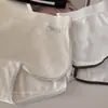 Bóxers de estilo deportivo con bloques de color para niñas, algodón jacquard clase A, tiro medio, talla grande, entrepierna 10A de algodón puro antibacteriano