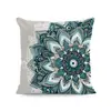 Funda de Almohada Serie Geométrica Más Vendida de Amazon Mandala Lazo Rosa Funda de Cojín para Sofá Decoración del Hogar