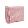 Moda Europeia e Americana Estampa de Leopardo Material de Mergulho Bolsa de Cosméticos Design de Nicho Bolsa para Batom e Cosméticos Bolsa de Higiene Pessoal Portátil para Viagem