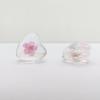 16mm amor narcisos DIY acessórios de joia colar brincos semi-acabado flor de pêssego flor de ameixa tempo