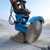 Excavadora Sierra Hidráulica para Roca Máquina Multifuncional de Corte a Gran Escala para Granito Sierra Hidráulica para Roca de Mina Giratoria 360 grados
